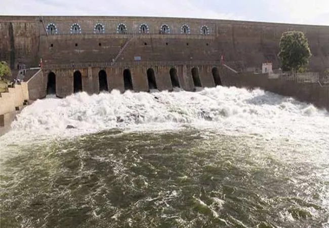 salem district mettur dam water level 